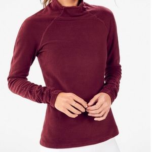 Fabletics Lexi Ruched L/S Top- Small